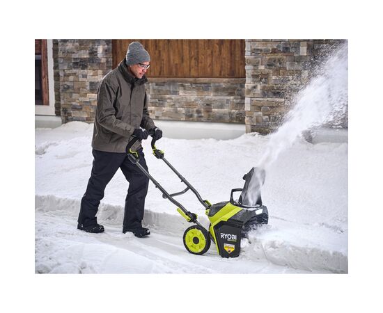 Снігоприбирач Ryobi акумуляторний Max Power RY36STX45A-140, 36В, 4Ah, 45см, викид до 8м (5133005724), зображення 6 Снігоприбирач Ryobi акумуляторний Max Power RY36STX45A-140, 36В, 4Ah, 45см, викид до 8м (5133005724), зображення 6