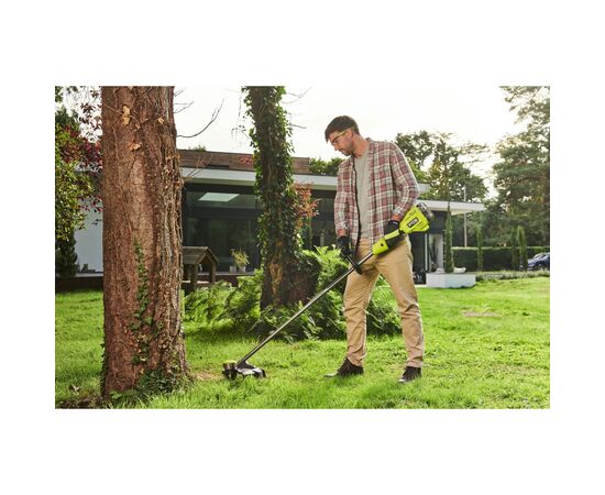 Триммер садовый Ryobi RY18LTX38A-0 ONE+ НР 18В бесщеточный, 38см(леска) технологии Whisper, 3.6кг (без АКБ и ЗУ) (5133005730), изображение 5 Триммер садовый Ryobi RY18LTX38A-0 ONE+ НР 18В бесщеточный, 38см(леска) технологии Whisper, 3.6кг (без АКБ и ЗУ) (5133005730), изображение 5