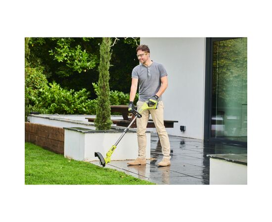 Триммер садовый Ryobi RY18LMC30A-0 ONE+ 18В, 30см, высота 38-75мм, EasyEdge телескоп.штанга, 6.4кг (без АКБ и ЗУ) (5133005917), изображение 5 Триммер садовый Ryobi RY18LMC30A-0 ONE+ 18В, 30см, высота 38-75мм, EasyEdge телескоп.штанга, 6.4кг (без АКБ и ЗУ) (5133005917), изображение 5