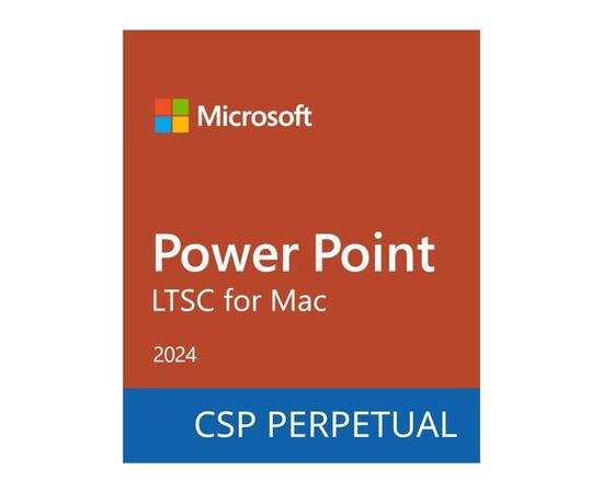 Офісний додаток Microsoft PowerPoint LTSC for Mac 2024 Commercial Software, Perpetual (DG7GMGF0PN46_0002)