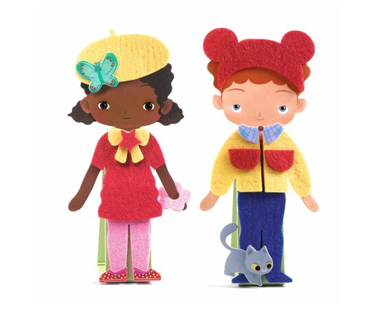 Набор для творчества Djeco Мягкий наряд (DJ00086), изображение 3 Набор для творчества Djeco Мягкий наряд (DJ00086), изображение 3