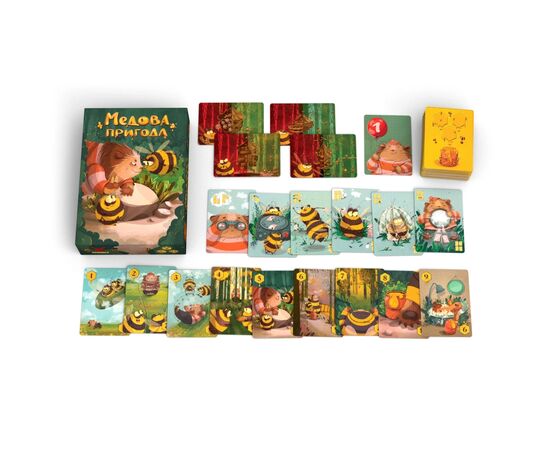 Настольная игра Geekach Games Медовое приключение (укр.) (GKST001UA), изображение 2 Настольная игра Geekach Games Медовое приключение (укр.) (GKST001UA), изображение 2