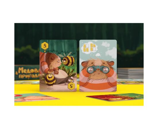 Настольная игра Geekach Games Медовое приключение (укр.) (GKST001UA), изображение 4 Настольная игра Geekach Games Медовое приключение (укр.) (GKST001UA), изображение 4