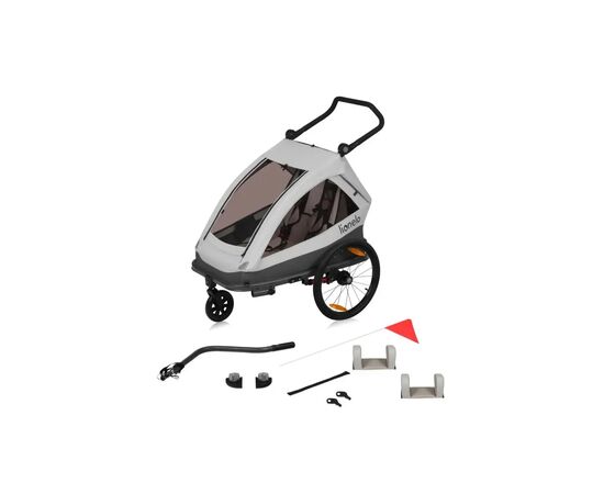 Коляска Lionelo Cama Grey Stone (LO-CAMA GREY STONE), изображение 6 Коляска Lionelo Cama Grey Stone (LO-CAMA GREY STONE), изображение 6