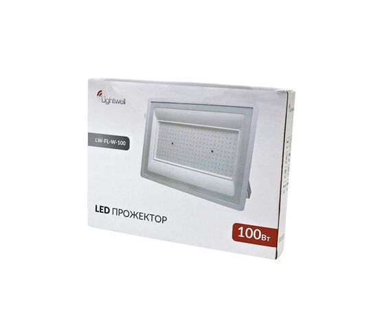 Прожектор Lightwell LW-FL-W-100 100 W, изображение 3 Прожектор Lightwell LW-FL-W-100 100 W, изображение 3