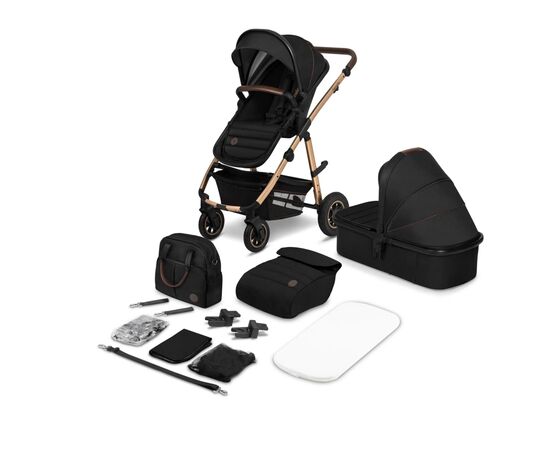 Коляска Lionelo 2 в 1 Amber 2 Black Onyx (LO-AMBER BLACK ONYX (2in1)), зображення 12 Коляска Lionelo 2 в 1 Amber 2 Black Onyx (LO-AMBER BLACK ONYX (2in1)), зображення 12