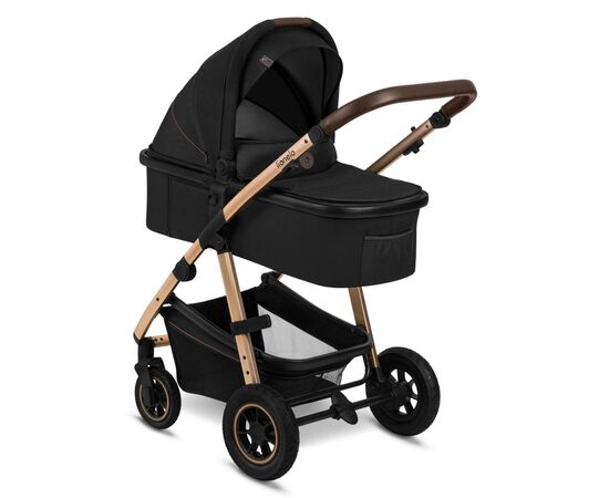 Коляска Lionelo 2 в 1 Amber 2 Black Onyx (LO-AMBER BLACK ONYX (2in1)), зображення 8 Коляска Lionelo 2 в 1 Amber 2 Black Onyx (LO-AMBER BLACK ONYX (2in1)), зображення 8