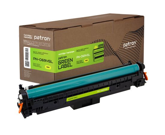 Картридж Patron Canon 069 yellow Green Label (PN-069YGL)
