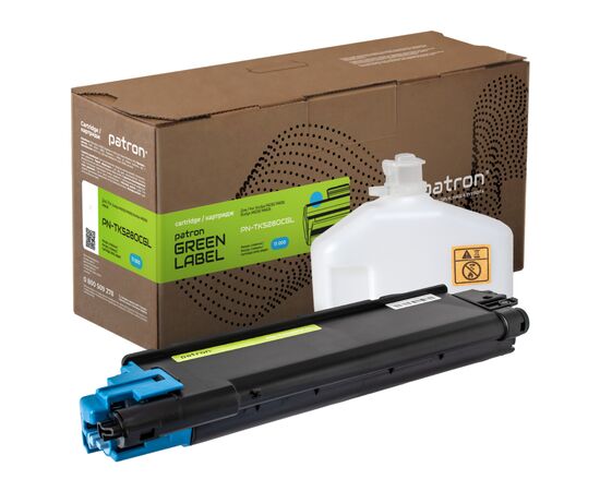 Тонер-картридж Patron Kyocera Mita TK-5280C cyan Green Label (PN-TK5280CGL)