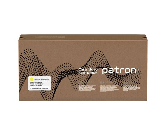 Тонер-картридж Patron Kyocera Mita TK-5280Y yellow Green Label (PN-TK5280YGL), изображение 3 Тонер-картридж Patron Kyocera Mita TK-5280Y yellow Green Label (PN-TK5280YGL), изображение 3