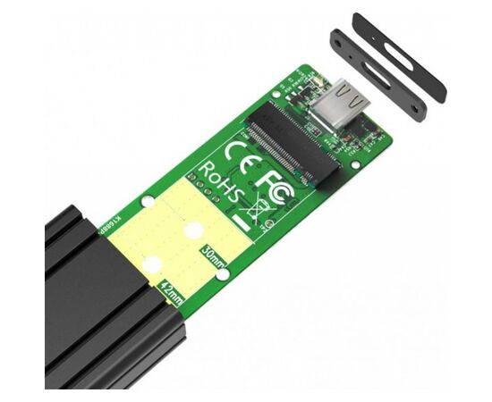 Карман внешний Maiwo M.2 SSD NVMe (PCIe) USB3.1 GEN2 Type-C (K1686P), изображение 5 Карман внешний Maiwo M.2 SSD NVMe (PCIe) USB3.1 GEN2 Type-C (K1686P), изображение 5