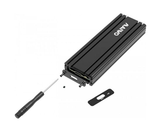 Карман внешний Maiwo M.2 SSD NVMe (PCIe) USB3.1 GEN2 Type-C (K1686P), изображение 6 Карман внешний Maiwo M.2 SSD NVMe (PCIe) USB3.1 GEN2 Type-C (K1686P), изображение 6
