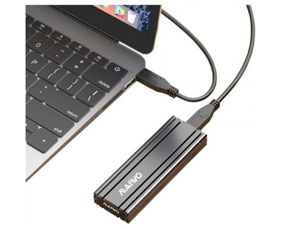 Карман внешний Maiwo M.2 SSD NVMe (PCIe) USB3.1 GEN2 Type-C (K1686P), изображение 7 Карман внешний Maiwo M.2 SSD NVMe (PCIe) USB3.1 GEN2 Type-C (K1686P), изображение 7