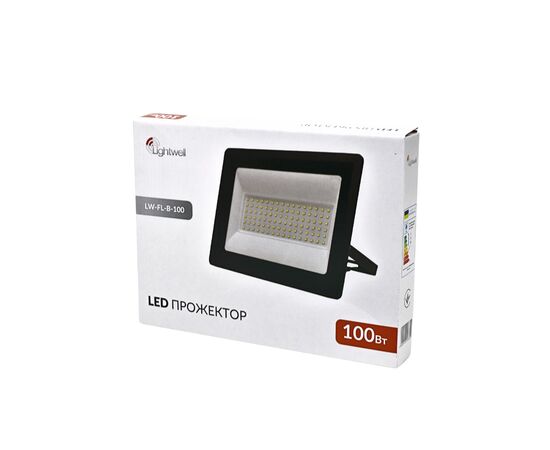 Прожектор Lightwell LW-FL-B-100 100 W, изображение 3 Прожектор Lightwell LW-FL-B-100 100 W, изображение 3