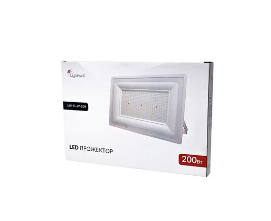 Прожектор Lightwell LW-FL-W-200 200 W, изображение 3 Прожектор Lightwell LW-FL-W-200 200 W, изображение 3