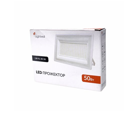 Прожектор Lightwell LW-FL-W-50 50 W, изображение 3 Прожектор Lightwell LW-FL-W-50 50 W, изображение 3