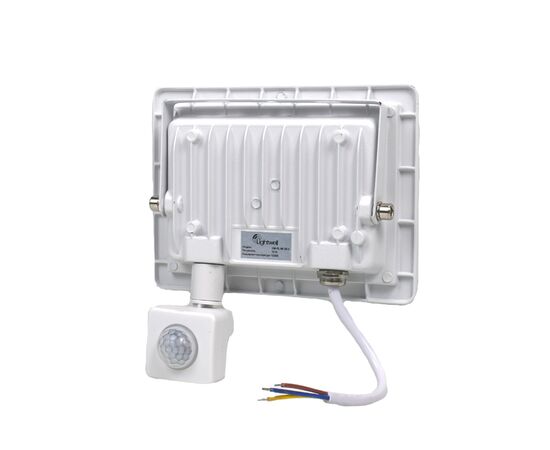 Прожектор Lightwell LW-FL-W-50-S 50 W з датчиком руху, изображение 2 Прожектор Lightwell LW-FL-W-50-S 50 W з датчиком руху, изображение 2