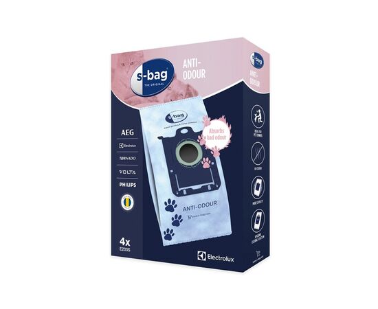 Мешок для пылесоса Electrolux E203S, изображение 3 Мешок для пылесоса Electrolux E203S, изображение 3