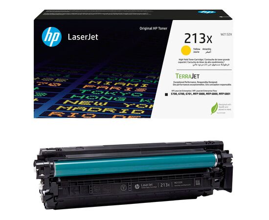 Картридж HP CLJ  213X Yellow 6K (W2132X)