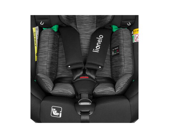Автокресло Lionelo Braam Air I-Size Black Carbon (LO-BRAAM AIR I-SIZE BLACK CARBON), изображение 7 Автокресло Lionelo Braam Air I-Size Black Carbon (LO-BRAAM AIR I-SIZE BLACK CARBON), изображение 7