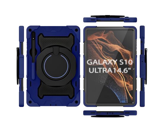 Чехол для планшета BeCover Samsung Galaxy Tab S10 Ultra (SM-X920/SM-X926) 14.6" Blue (712227), изображение 5 Чехол для планшета BeCover Samsung Galaxy Tab S10 Ultra (SM-X920/SM-X926) 14.6" Blue (712227), изображение 5
