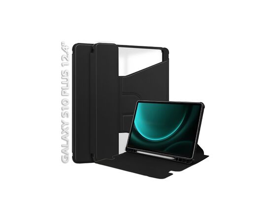 Чехол для планшета BeCover 360° Rotatable Samsung Galaxy Tab S10 Plus (SM-X820/SM-X826) 12.4" Black (712264)