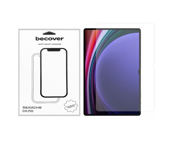 Стекло защитное BeCover Samsung Galaxy Tab S10 Ultra (SM-X920/SM-X926) 14.6" (712270)