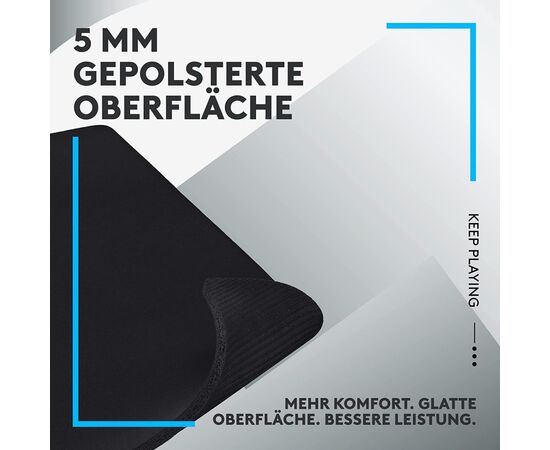 Коврик для мышки Logitech G740 Gaming Mouse Pad Black (943-000806), изображение 5 Коврик для мышки Logitech G740 Gaming Mouse Pad Black (943-000806), изображение 5