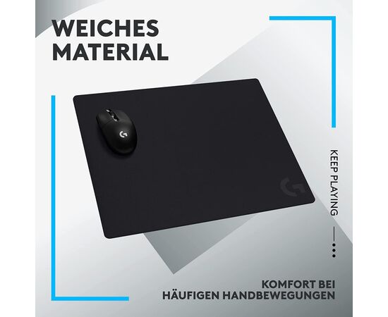 Коврик для мышки Logitech G740 Gaming Mouse Pad Black (943-000806), изображение 9 Коврик для мышки Logitech G740 Gaming Mouse Pad Black (943-000806), изображение 9