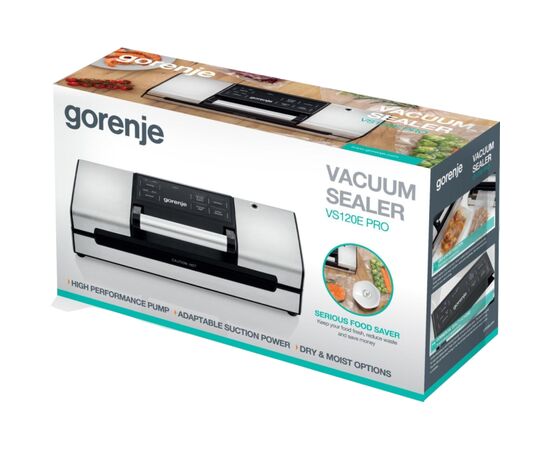 Вакууматор Gorenje VS 120E PRO, зображення 12 Вакууматор Gorenje VS 120E PRO, зображення 12