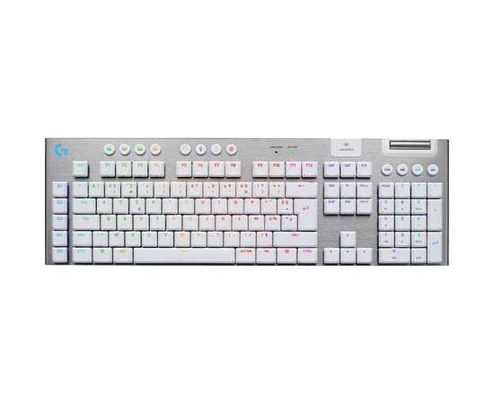 Клавиатура Logitech G915 X Lightspeed Switch-Tactile Wireless/Bluetooth/USB UA White (920-012690)