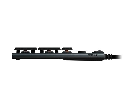 Клавиатура Logitech G915 X Cored Switch-Tactile USB UA Black (920-012942), изображение 5 Клавиатура Logitech G915 X Cored Switch-Tactile USB UA Black (920-012942), изображение 5