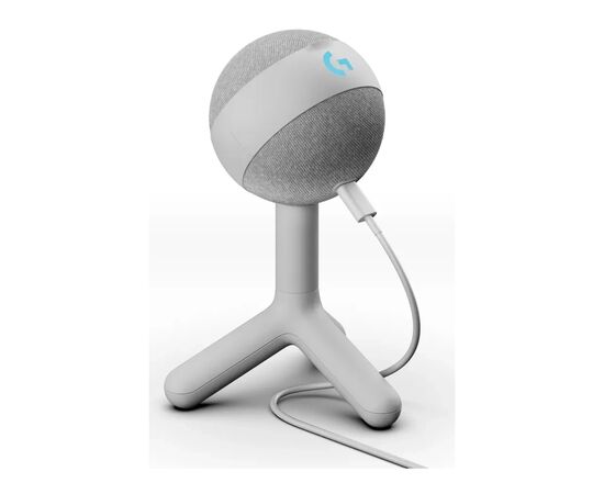 Микрофон Logitech G Yeti Orb RGB Gaming Mic with Lightsync Off-White (988-000558), изображение 2 Микрофон Logitech G Yeti Orb RGB Gaming Mic with Lightsync Off-White (988-000558), изображение 2