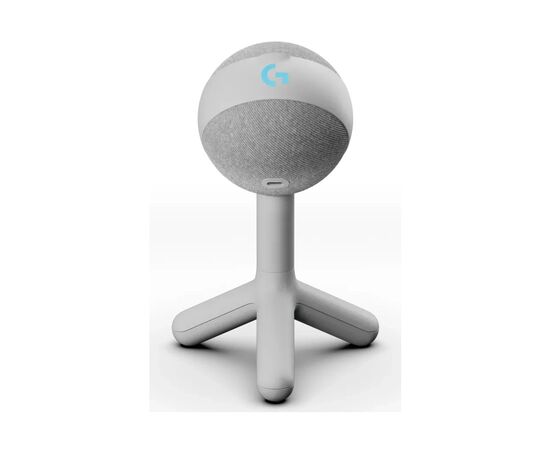 Микрофон Logitech G Yeti Orb RGB Gaming Mic with Lightsync Off-White (988-000558), изображение 5 Микрофон Logitech G Yeti Orb RGB Gaming Mic with Lightsync Off-White (988-000558), изображение 5