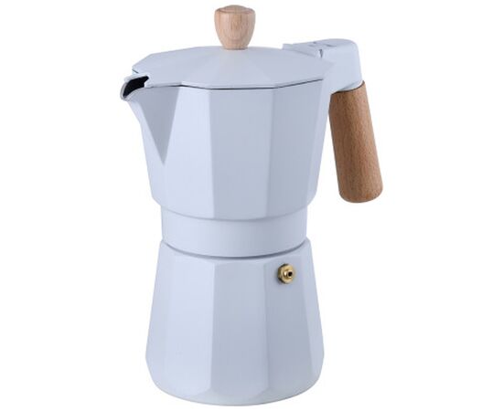 Гейзерная кофеварка Bergner BG-38195-WH, изображение 2 Гейзерная кофеварка Bergner BG-38195-WH, изображение 2