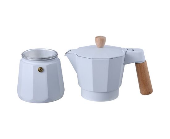 Гейзерная кофеварка Bergner BG-38195-WH, изображение 3 Гейзерная кофеварка Bergner BG-38195-WH, изображение 3