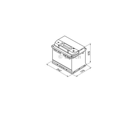 Аккумулятор автомобильный Bosch 61А (0 092 S50 040), изображение 6 Аккумулятор автомобильный Bosch 61А (0 092 S50 040), изображение 6