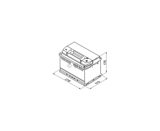 Аккумулятор автомобильный Bosch 74А (0 092 S50 070), изображение 6 Аккумулятор автомобильный Bosch 74А (0 092 S50 070), изображение 6