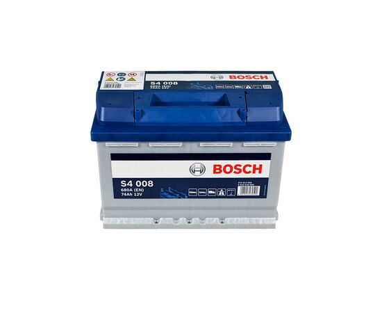 Аккумулятор автомобильный Bosch 74А (0 092 S40 080), изображение 2 Аккумулятор автомобильный Bosch 74А (0 092 S40 080), изображение 2