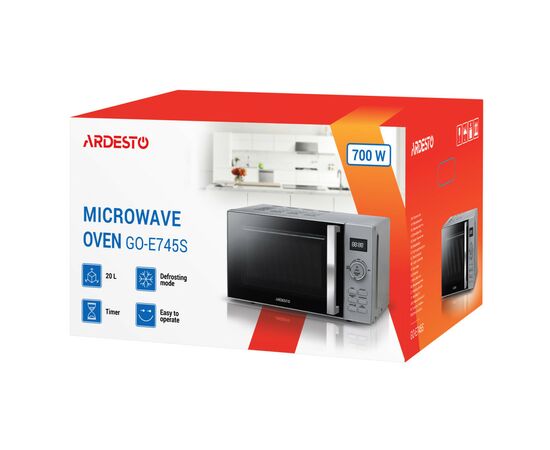 Микроволновая печь Ardesto GO-E745S, изображение 4 Микроволновая печь Ardesto GO-E745S, изображение 4