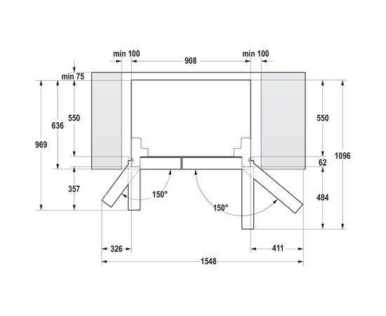 Холодильник Gorenje NRS918FMX, изображение 9