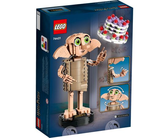 Конструктор LEGO Harry Potter Добби домашний эльф 403 элемента (76421), изображение 6 Конструктор LEGO Harry Potter Добби домашний эльф 403 элемента (76421), изображение 6
