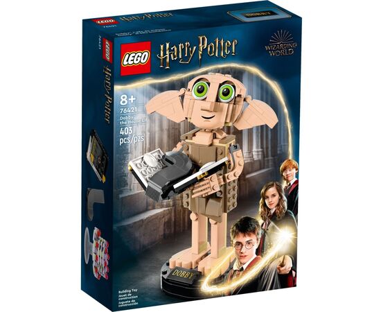 Конструктор LEGO Harry Potter Добби домашний эльф 403 элемента (76421)