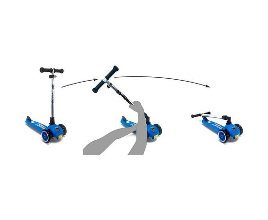 Самокат Scoot&Ride Highwaykick-3 Синий (SR-160630-BLUE), изображение 7 Самокат Scoot&Ride Highwaykick-3 Синий (SR-160630-BLUE), изображение 7