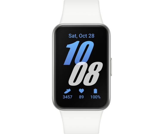 Фитнес браслет Samsung Galaxy Fit3 SM-R390 Silver (SM-R390NZSASEK), изображение 2 Фитнес браслет Samsung Galaxy Fit3 SM-R390 Silver (SM-R390NZSASEK), изображение 2