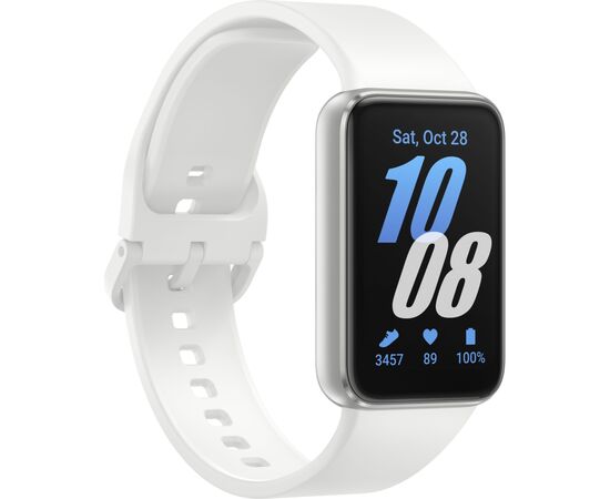 Фитнес браслет Samsung Galaxy Fit3 SM-R390 Silver (SM-R390NZSASEK), изображение 3 Фитнес браслет Samsung Galaxy Fit3 SM-R390 Silver (SM-R390NZSASEK), изображение 3