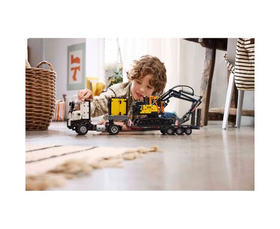 Конструктор LEGO Technic Грузовик Volvo FMX и Электрический экскаватор EC230 (42175), изображение 10 Конструктор LEGO Technic Грузовик Volvo FMX и Электрический экскаватор EC230 (42175), изображение 10