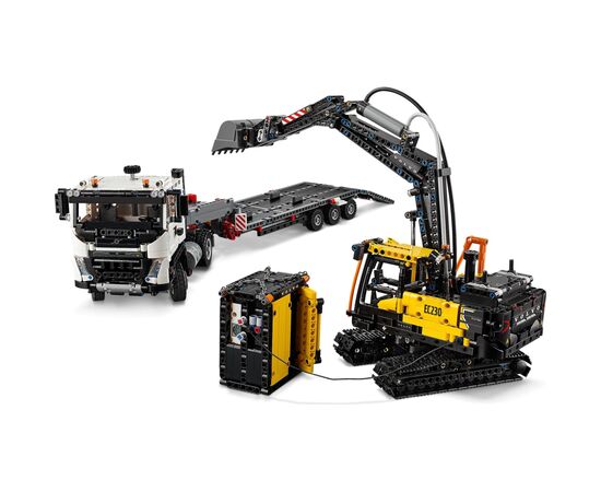 Конструктор LEGO Technic Грузовик Volvo FMX и Электрический экскаватор EC230 (42175), изображение 4 Конструктор LEGO Technic Грузовик Volvo FMX и Электрический экскаватор EC230 (42175), изображение 4