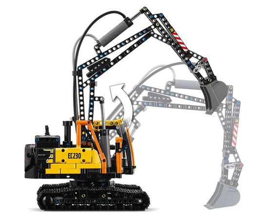 Конструктор LEGO Technic Грузовик Volvo FMX и Электрический экскаватор EC230 (42175), изображение 5 Конструктор LEGO Technic Грузовик Volvo FMX и Электрический экскаватор EC230 (42175), изображение 5