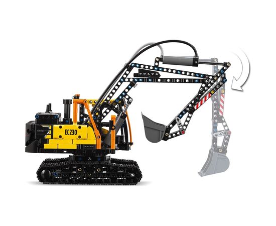Конструктор LEGO Technic Грузовик Volvo FMX и Электрический экскаватор EC230 (42175), изображение 6 Конструктор LEGO Technic Грузовик Volvo FMX и Электрический экскаватор EC230 (42175), изображение 6